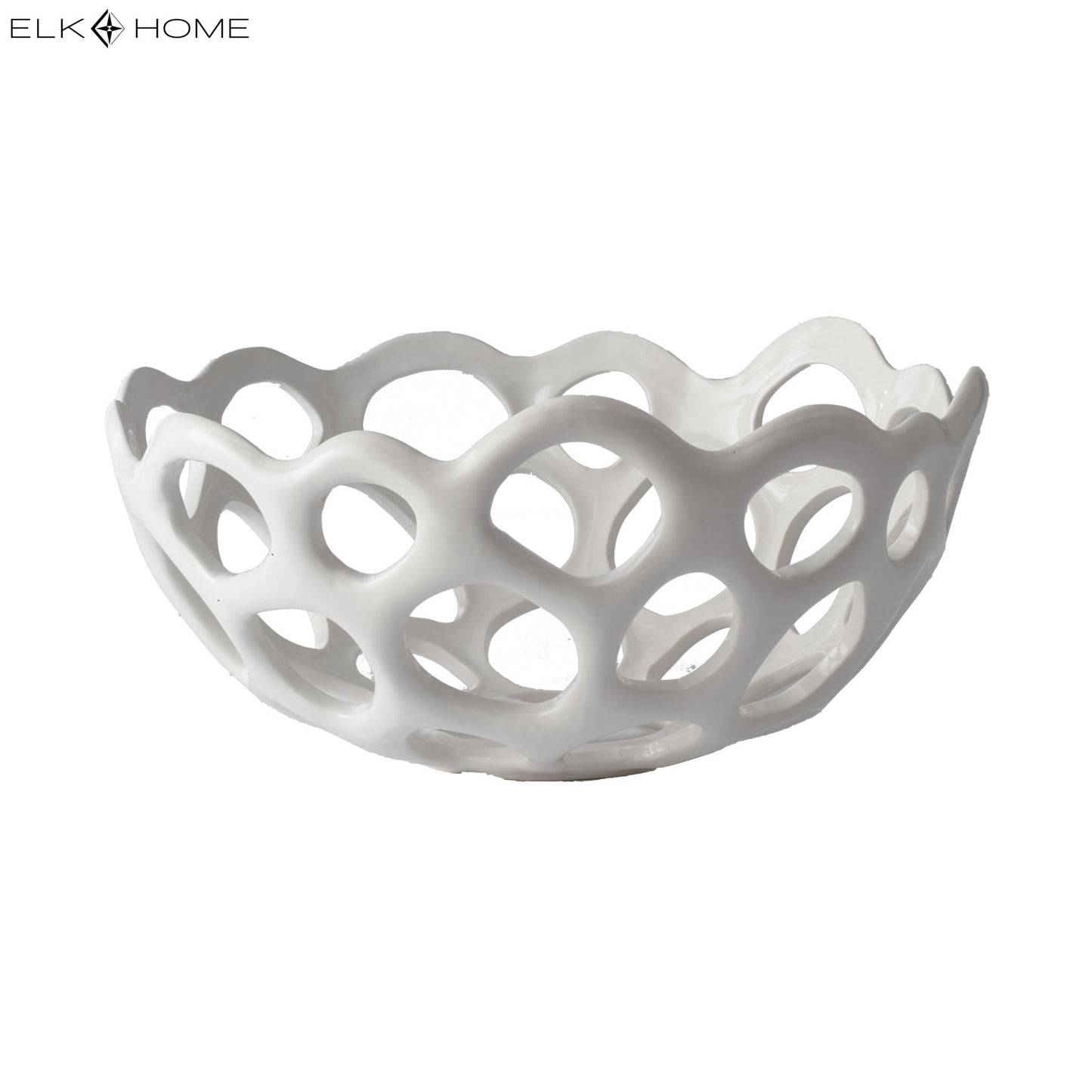 ELK SIGNATURE 724020 Perforated Porcelain Bowl