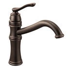 MOEN 7240ORB Belfield Chrome One-Handle High Arc Kitchen Faucet - Oil Rubbed Bronze