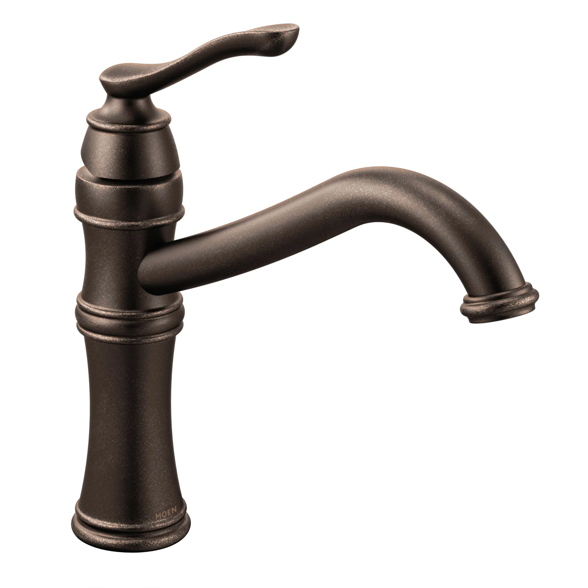 MOEN 7240ORB Belfield Chrome One-Handle High Arc Kitchen Faucet - Oil Rubbed Bronze