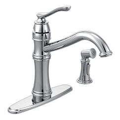 MOEN 7245C Belfield  One-Handle Kitchen Faucet In Chrome