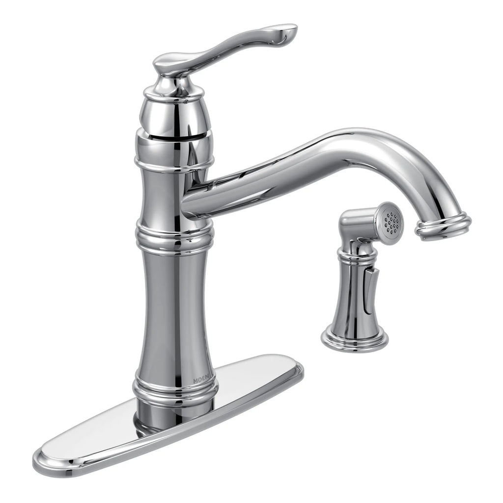 MOEN 7245C Belfield One-Handle High Arc Kitchen Faucet - Chrome