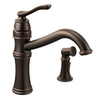 MOEN 7245ORB Belfield One-Handle High Arc Kitchen Faucet - Oil Rubbed Bronze