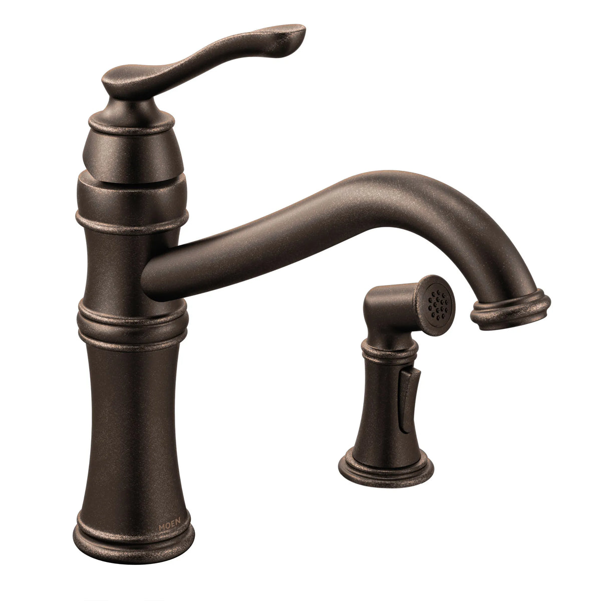 MOEN 7245ORB Belfield One-Handle High Arc Kitchen Faucet - Oil Rubbed Bronze