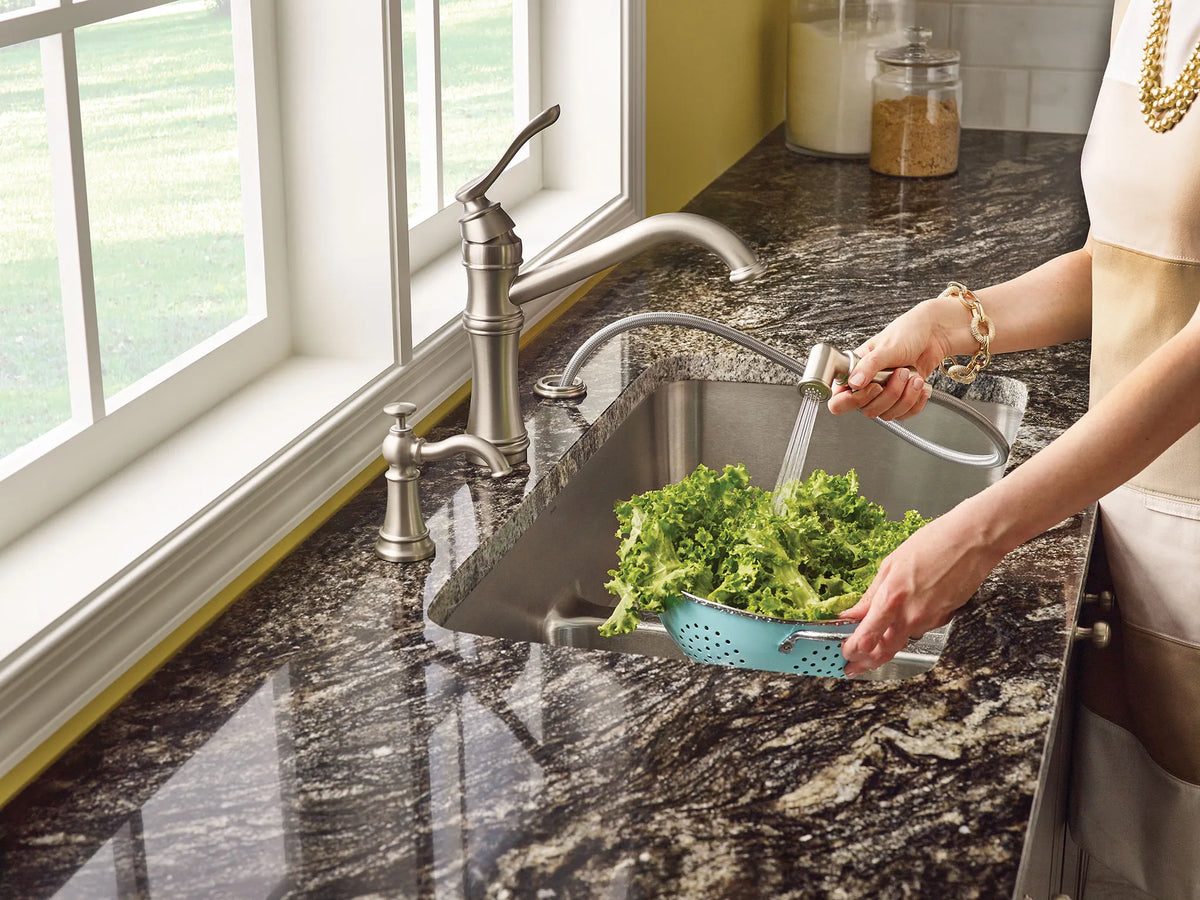 MOEN 7245C Belfield One-Handle High Arc Kitchen Faucet - Chrome