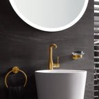 GROHE 40365GN1 Essentials 8" Towel Ring - Brushed Cool Sunrise
