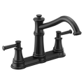 MOEN 7250BL Belfield  Two-Handle Kitchen Faucet In Matte Black