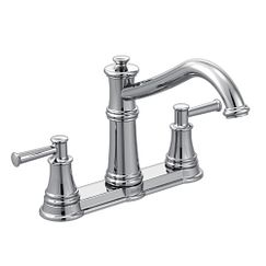 MOEN 7250C Belfield  Two-Handle Kitchen Faucet In Chrome