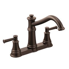 MOEN 7250ORB Belfield  Two-Handle Kitchen Faucet In Oil Rubbed Bronze