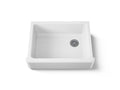 KOHLER K-7251-0 Whitehaven Hayridge 29-11/16"Undermount Single-Bowl Farmhouse Kitchen Sink - White
