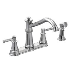 MOEN 7255C Belfield Two-Handle Kitchen Faucet - Chrome
