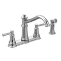 MOEN 7255C Belfield Two-Handle Kitchen Faucet - Chrome