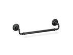 KOHLER K-72567-BL Artifacts 18" Towel Bar - Matte Black