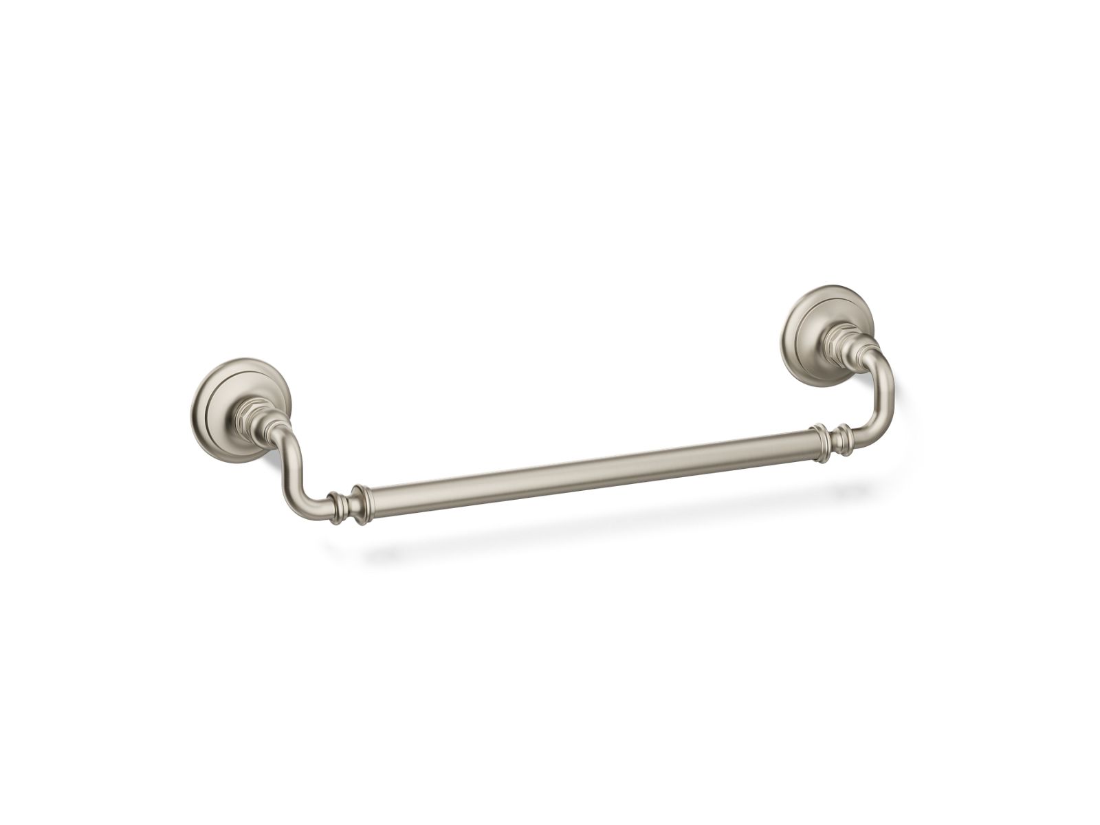 KOHLER K-72567-BN Artifacts 18" Towel Bar - Vibrant Brushed Nickel