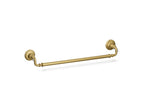 KOHLER K-72568-2MB Artifacts 24" Towel Bar - Vibrant Brushed Moderne Brass