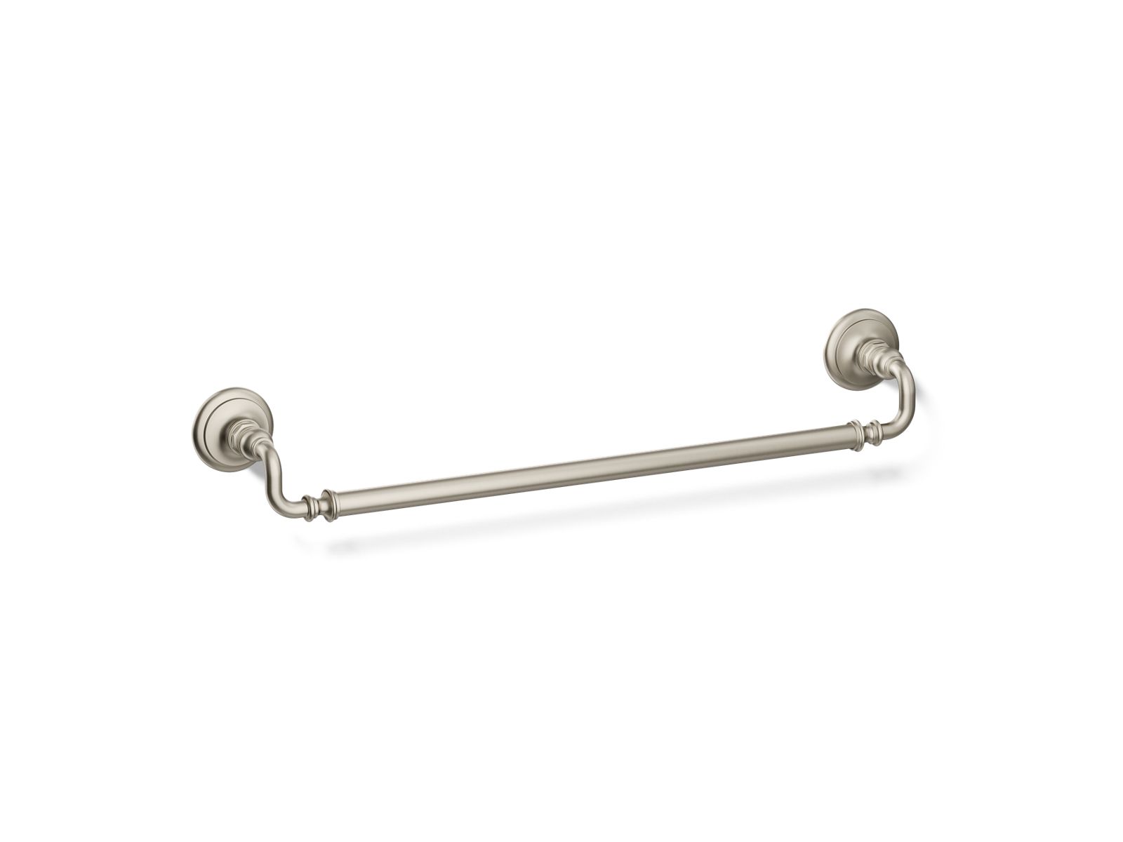 KOHLER K-72568-BN Artifacts 24" Towel Bar - Vibrant Brushed Nickel