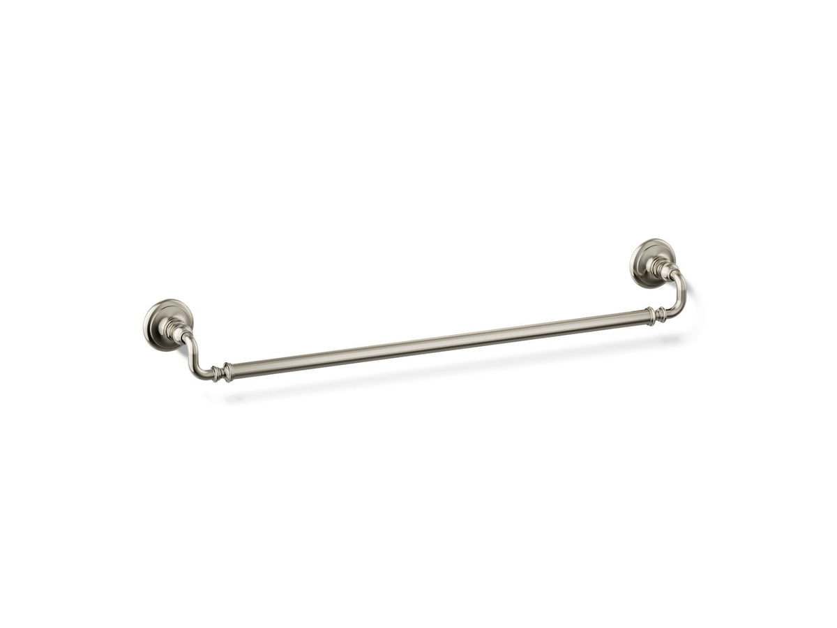 KOHLER K-72569-SN Artifacts 30" Towel Bar - Vibrant Polished Nickel