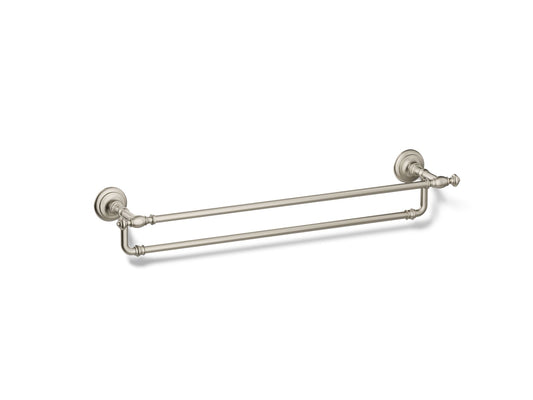 KOHLER K-72570-BN Artifacts 24" double towel bar - Vibrant Brushed Nickel