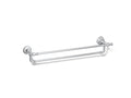KOHLER K-72570-CP Artifacts 24" Double Towel Bar - Polished Chrome
