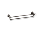 KOHLER K-72570-TT Artifacts 24" Double Towel Bar - Vibrant Titanium