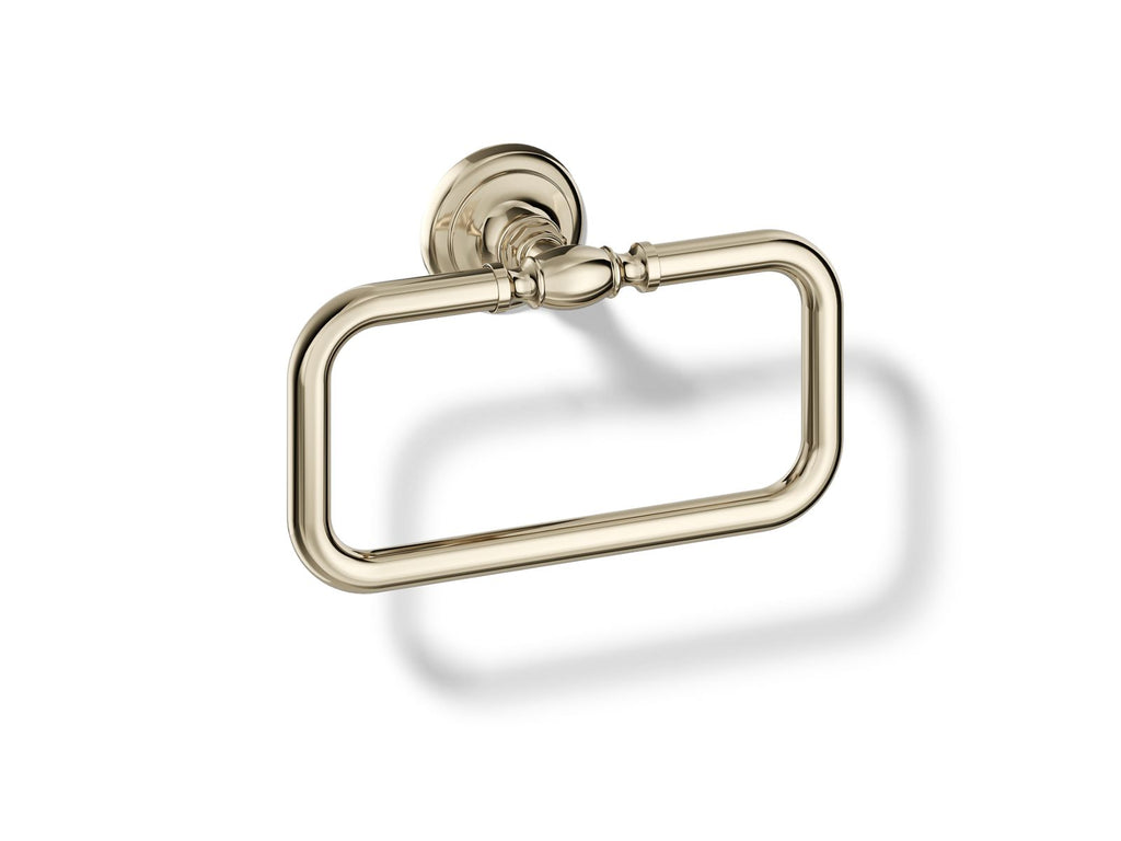KOHLER K-72571-AF Artifacts Towel Ring - Vibrant French Gold