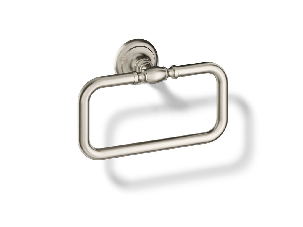 KOHLER K-72571-BN Artifacts Towel Ring - Vibrant Brushed Nickel