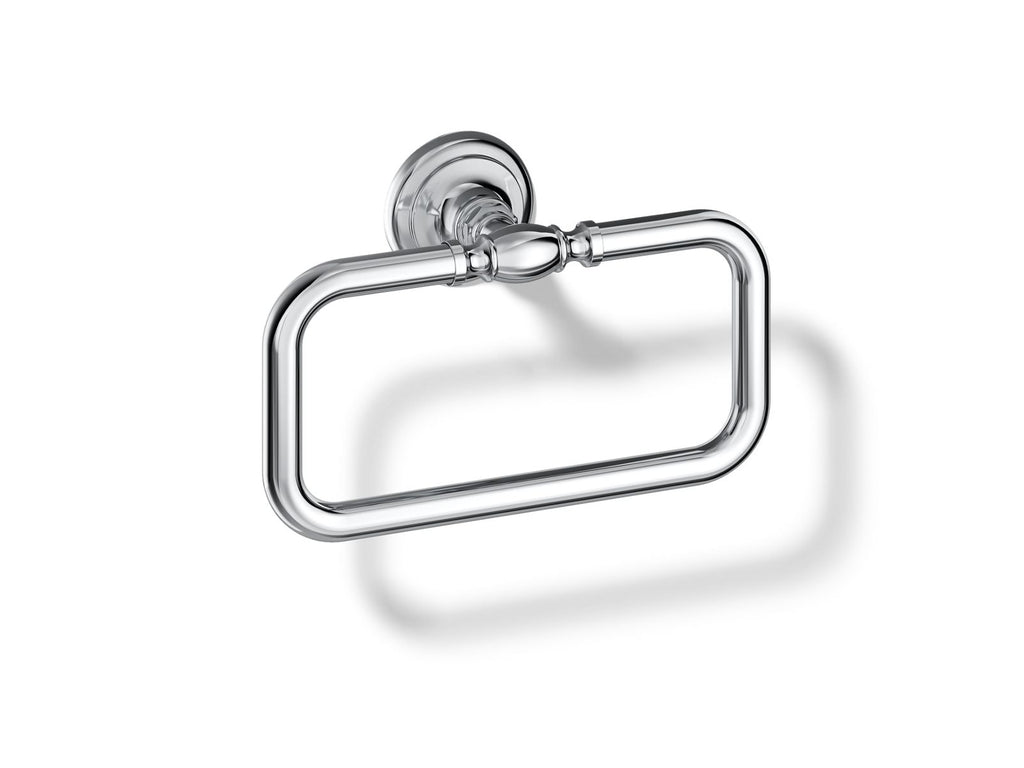 KOHLER K-72571-CP Artifacts Towel Ring - Polished Chrome