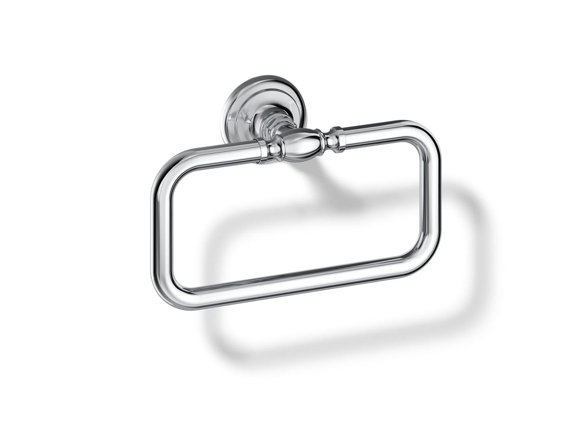 KOHLER K-72571-CP Artifacts Towel Ring - Polished Chrome