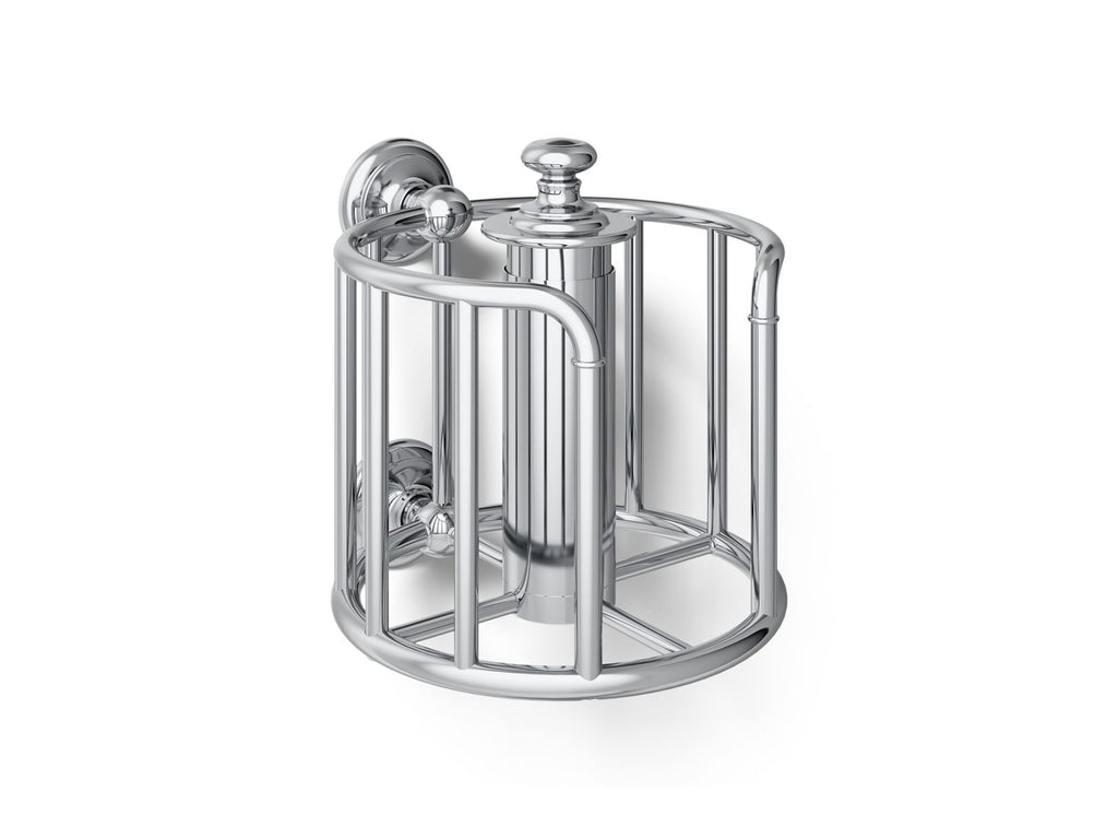 KOHLER K-72576-CP Artifacts Toilet Paper Carriage - Polished Chrome