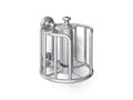 KOHLER K-72576-CP Artifacts Toilet Paper Carriage - Polished Chrome