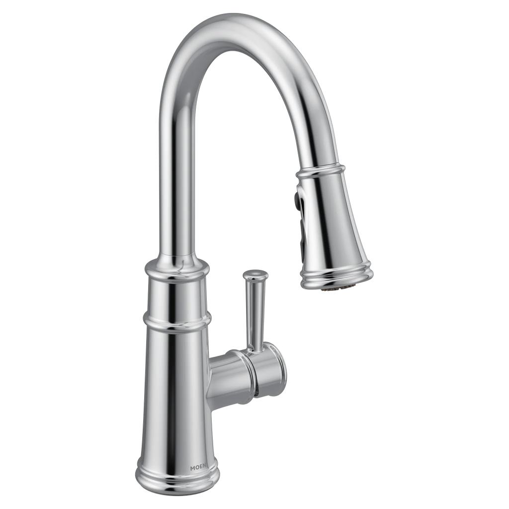 MOEN 7260 Belfield One-Handle High Arc Pulldown Kitchen Faucet - Chrome