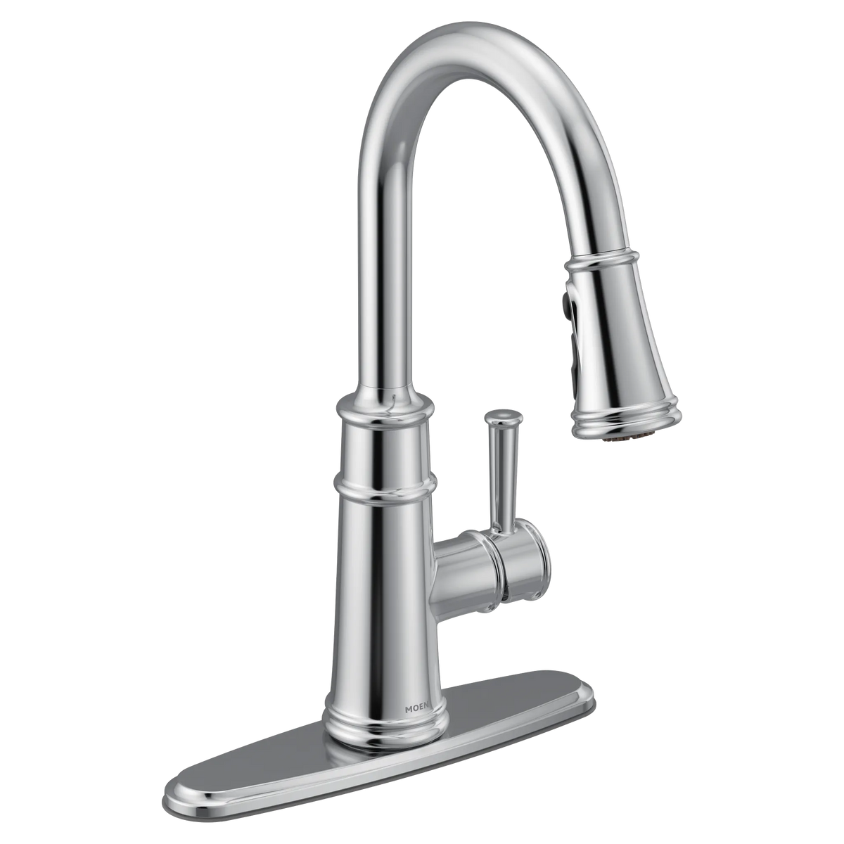MOEN 7260 Belfield One-Handle High Arc Pulldown Kitchen Faucet - Chrome