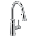 MOEN 7260EVC Belfield Smart Kitchen One-Handle High Arc Pulldown Kitchen Faucet - Chrome