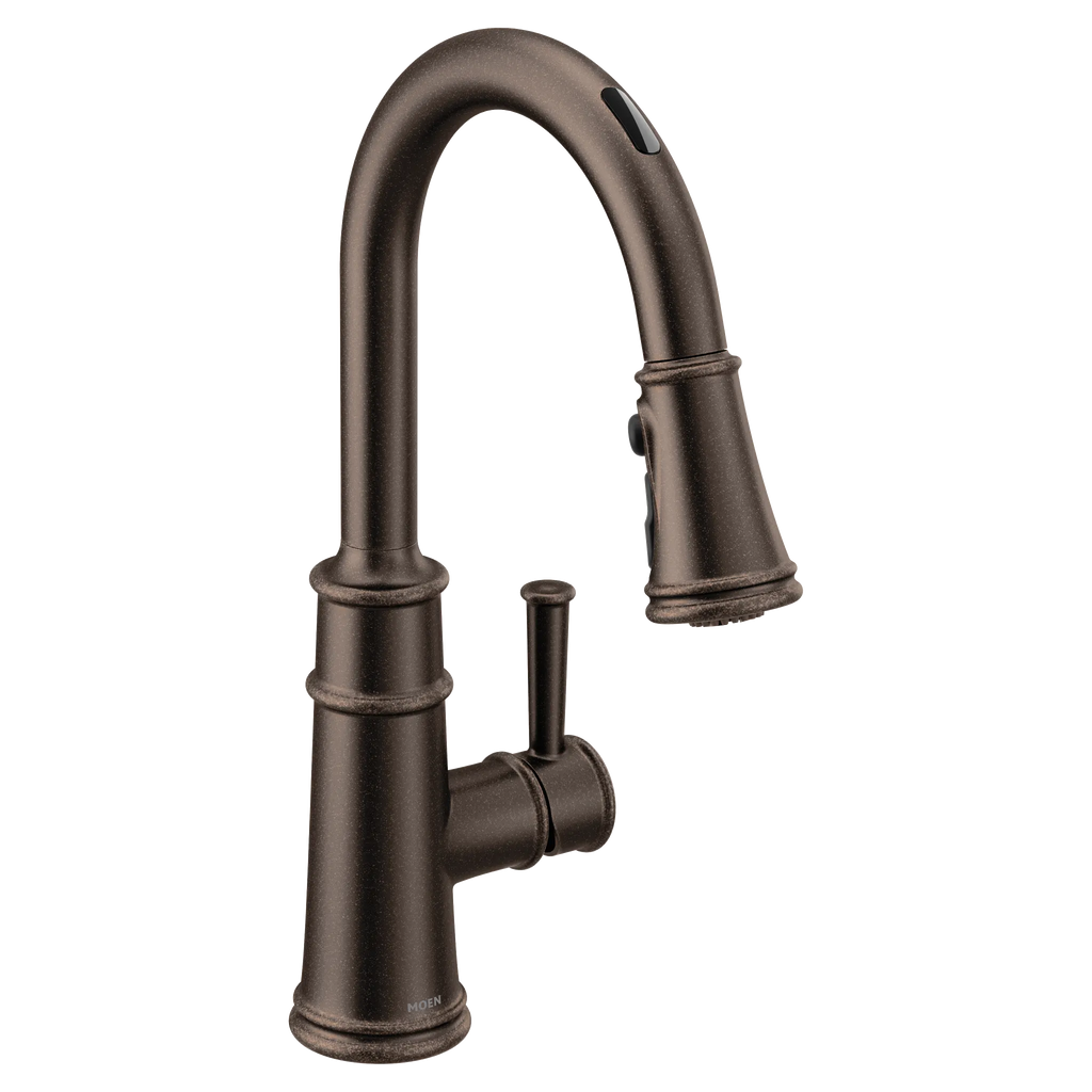 MOEN 7260EVORB Belfield Smart Kitchen One-Handle High Arc Pulldown Kitchen Faucet - Oil Rubbed Bronze
