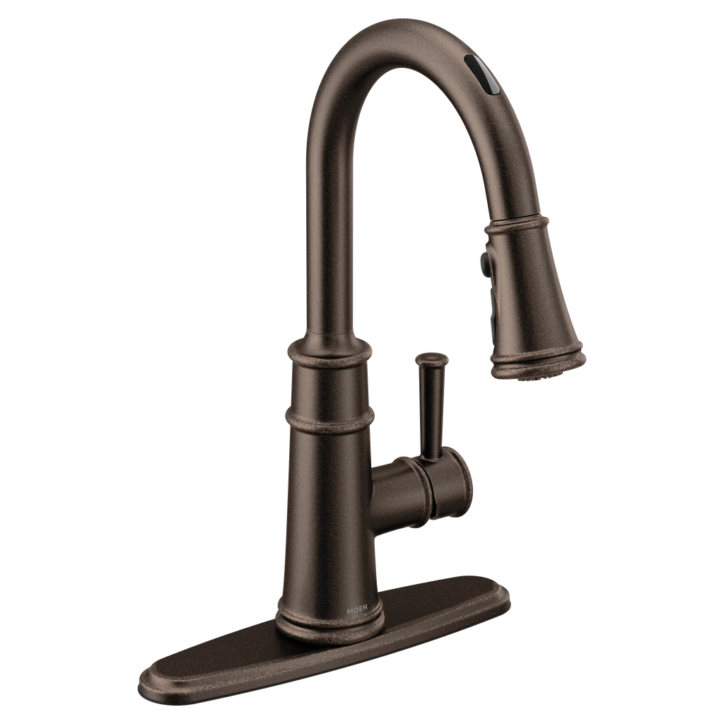 MOEN 7260EVORB Belfield Smart Kitchen One-Handle High Arc Pulldown Kitchen Faucet - Oil Rubbed Bronze