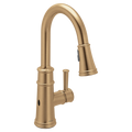 MOEN 7260EWBZG Belfield Motionsense Wave One-Handle Pulldown Touchless Kitchen Faucet - Bronzed Gold