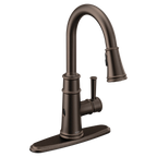 MOEN 7260EWORB Belfield Motionsense Wave One-Handle Pulldown Touchless Kitchen Faucet - Oil Rubbed Bronze