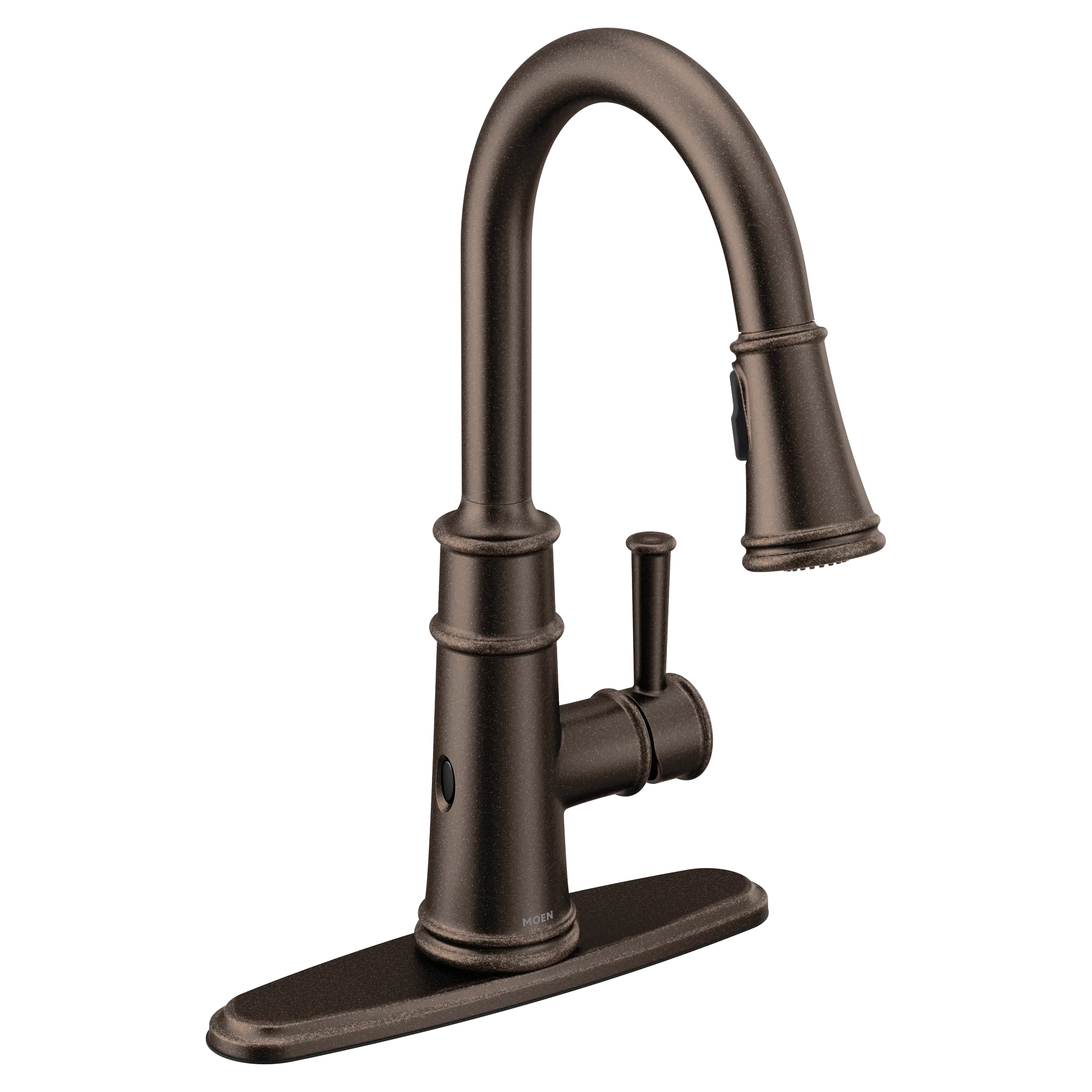 MOEN 7260EWORB Belfield Motionsense Wave One-Handle Pulldown Touchless Kitchen Faucet - Oil Rubbed Bronze