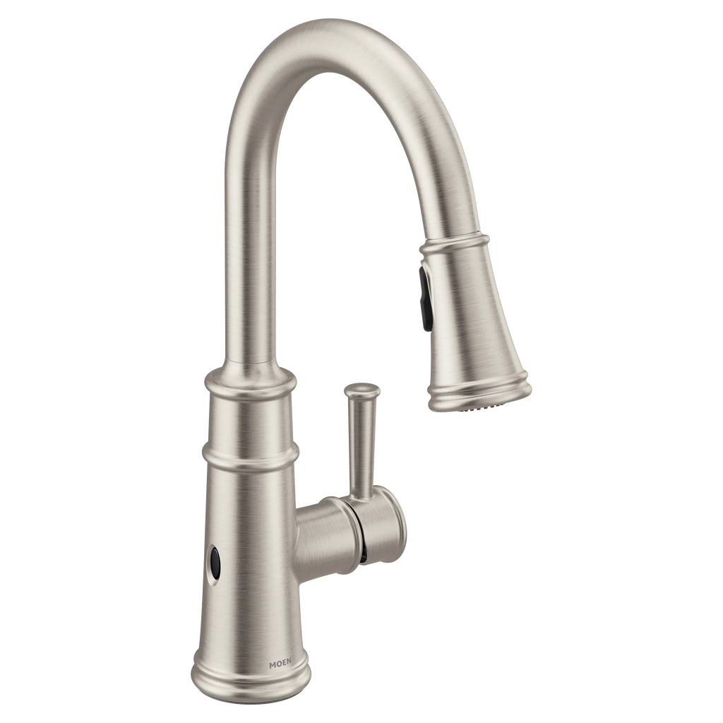 MOEN 7260EWSRS Belfield Motionsense Wave One-Handle Pulldown Touchless Kitchen Faucet - Spot Resist Stainless