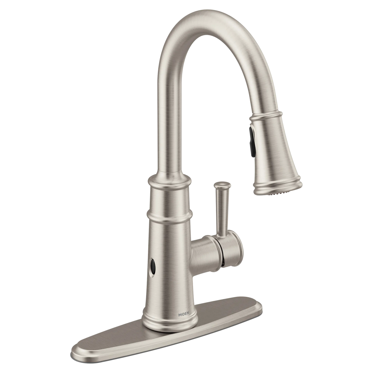 MOEN 7260EWSRS Belfield Motionsense Wave One-Handle Pulldown Touchless Kitchen Faucet - Spot Resist Stainless