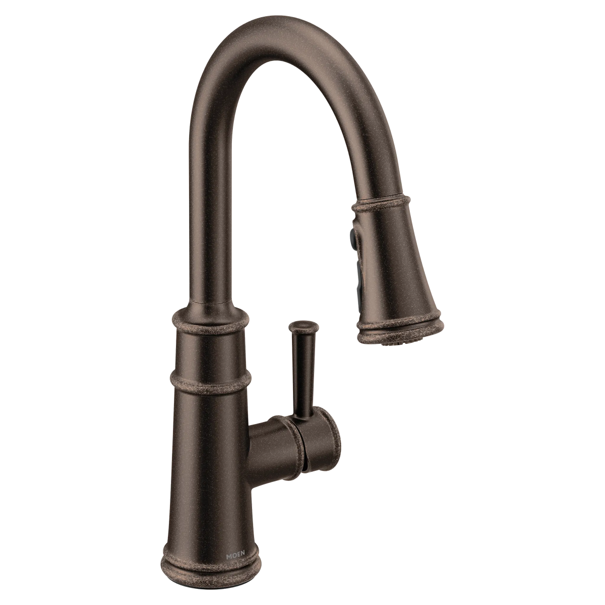 MOEN 7260ORB Belfield One-Handle High Arc Pulldown Kitchen Faucet - Oil Rubbed Bronze