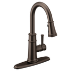 MOEN 7260ORB Belfield One-Handle High Arc Pulldown Kitchen Faucet - Oil Rubbed Bronze