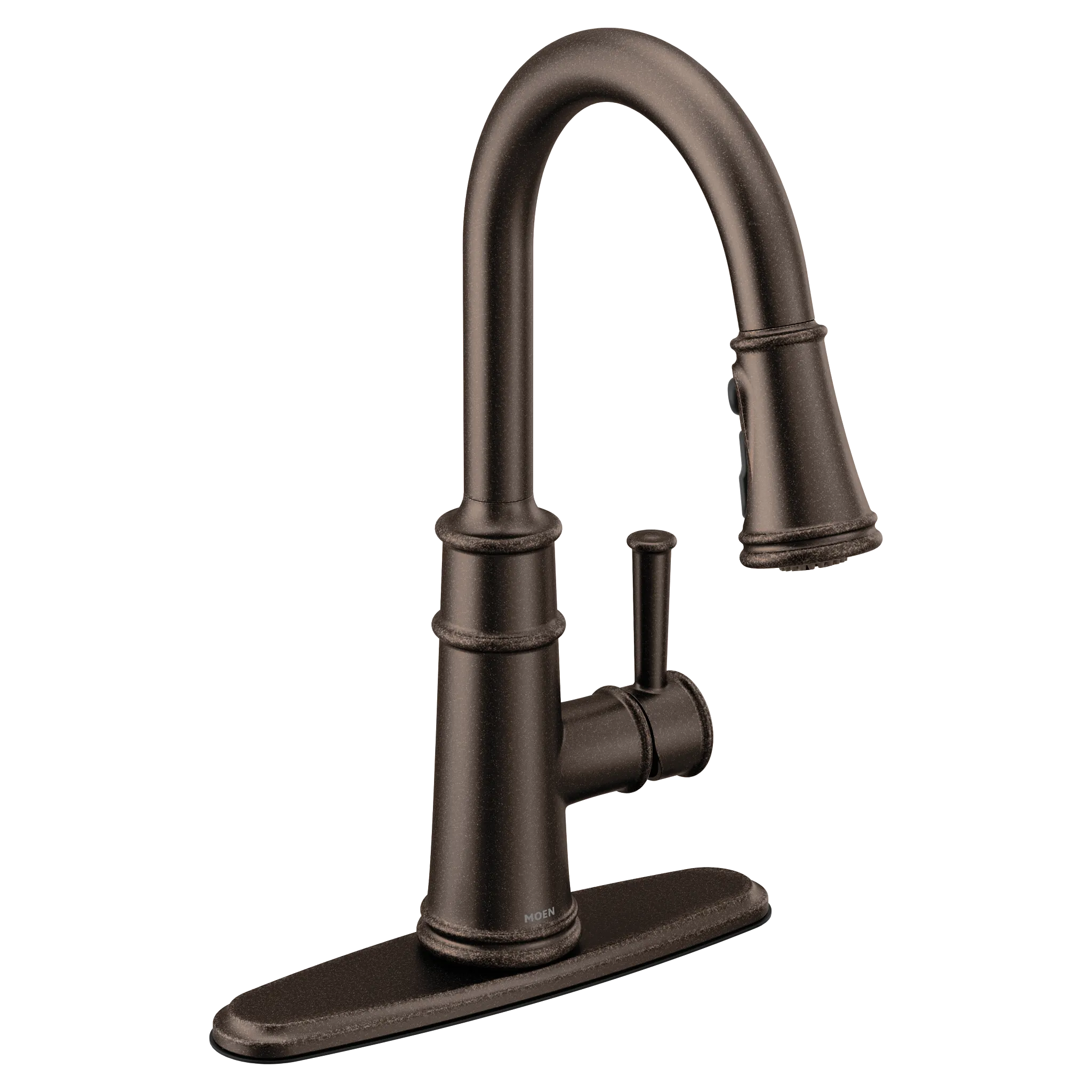 MOEN 7260ORB Belfield One-Handle High Arc Pulldown Kitchen Faucet - Oil Rubbed Bronze