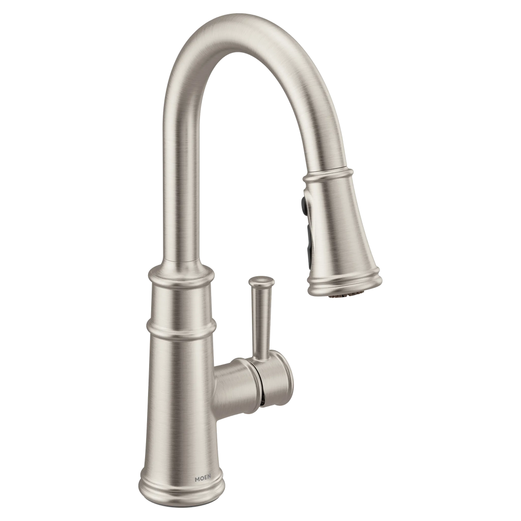 MOEN 7260SRS Belfield One-Handle High Arc Pulldown Kitchen Faucet - Spot Resist Stainless