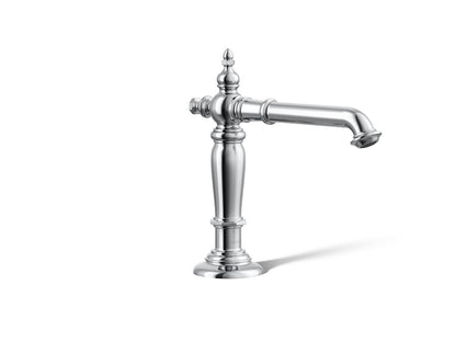 KOHLER K-72760-CP Artifacts Bathroom sink faucet spout with Column design, 1.2 gpm - Polished Chrome