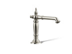 KOHLER K-72760-SN Artifacts Bathroom Sink Faucet Spout With Column Design, 1.2 Gpm - Vibrant Polished Nickel