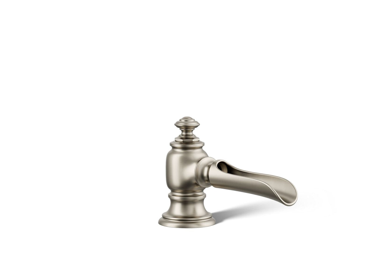 KOHLER K-72761-BN Artifacts With Flume Design Bathroom Sink Faucet Spout With Flume Design, 1.2 Gpm - Vibrant Brushed Nickel