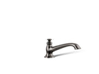 KOHLER K-72777-TT Artifacts Deck-Mount Bath Spout With Flare Design - Vibrant Titanium