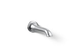 KOHLER K-72791-CP Artifacts Wall-Mount Bath Spout With Flare Design - Polished Chrome