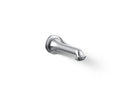 KOHLER K-72792-CP Artifacts Wall-Mount Bath Spout With Turned Design - Polished Chrome