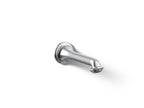 KOHLER K-72792-CP Artifacts Wall-Mount Bath Spout With Turned Design - Polished Chrome
